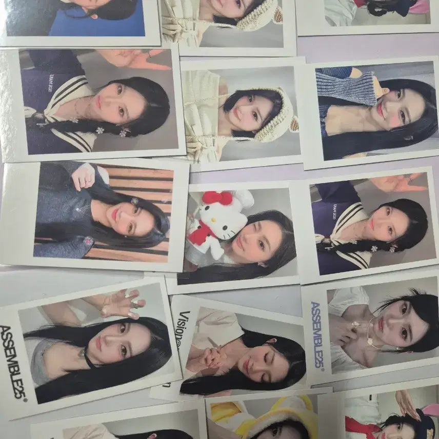 [BUNJANG] TripleS +(KR)ystal Eyes Assemble24 Visionary Cherry Talk Muusic Photocard Bundle Set / 트리플에스 신위 15개 포카 싸게 팜