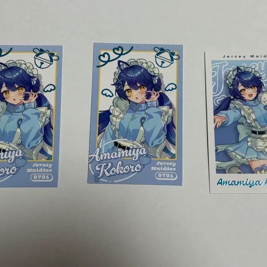 [BUNJANG] Amamiya Kokoro Niji Sanji Jersey Cheki Bundle Set / 니지산지저지메이드 아마미야코코로 체키 일괄