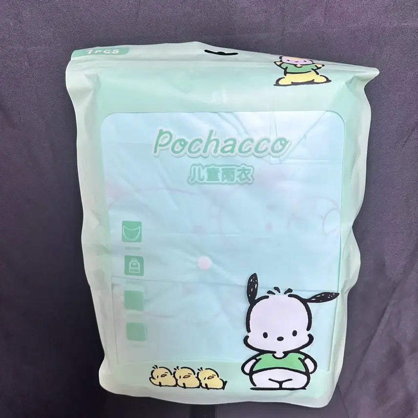 [BUNJANG] Sanrio Pochacco Raincoat (L) - Official / 정품 산리오 포차코 우비 L