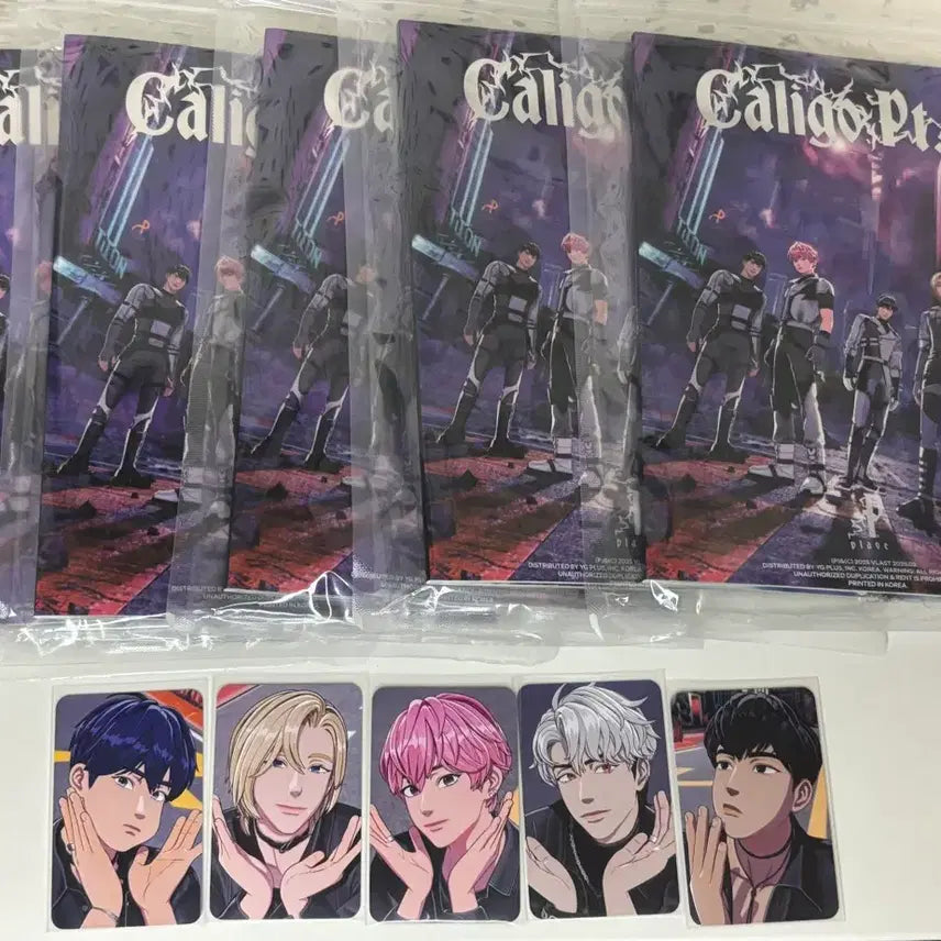 [BUNJANG] PLAVE Caligo Part 1: Fugitive Album Bundle Set (Sealed) / 플레이브 칼리고 파트1 대쉬 퓨지티브 미개봉 후즈팬 미공포 일괄