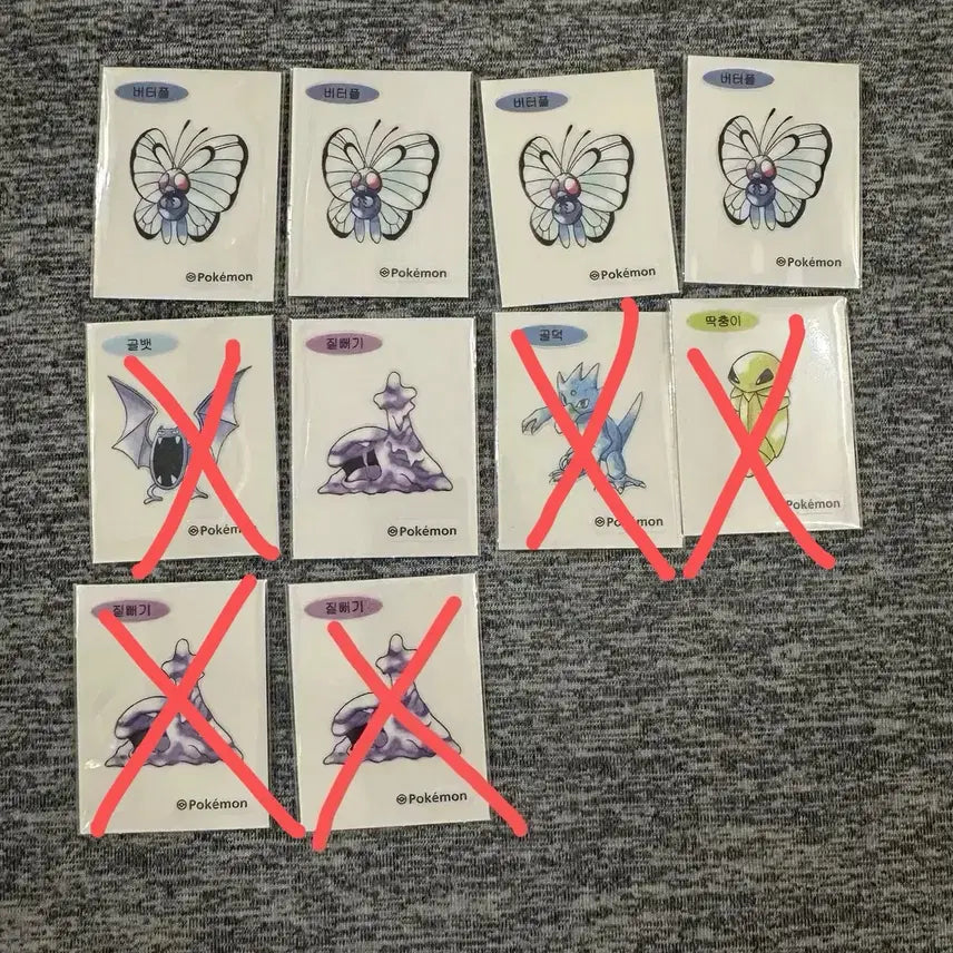 [BUNJANG] Pokemon 30th Anniversary Artwork Stickers / 포켓몬 30주년 아트워크 띠부씰