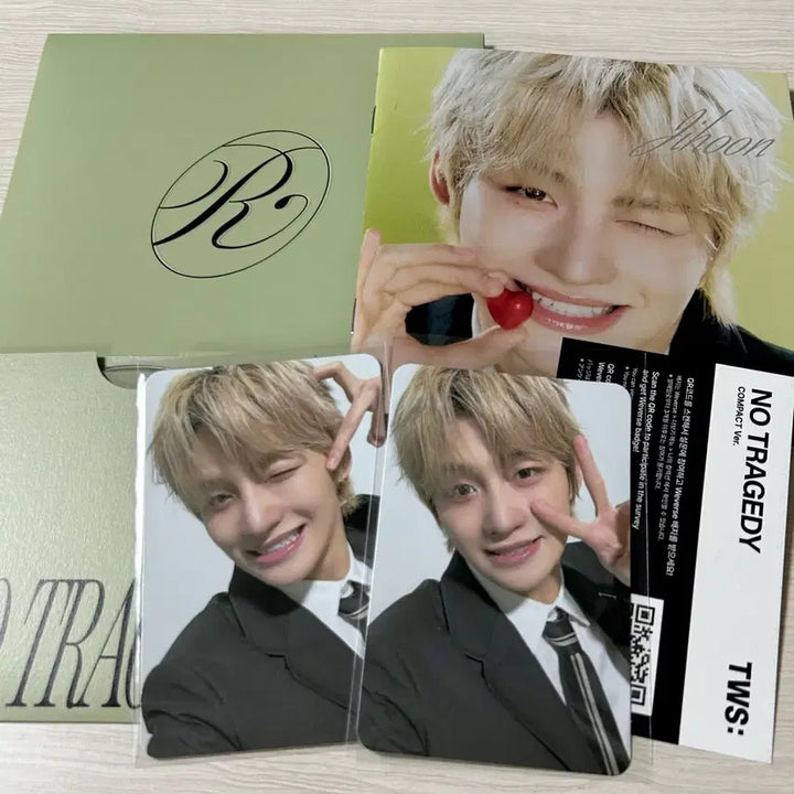 [BUNJANG] TWS Jihoon Compact Rush Photocard Set / 투어스 컴팩트 rush 지훈 포카 세트 앨범 양도 no tragedy