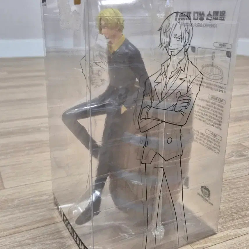 [BUNJANG] One Piece Sanji Figure Piggy Bank (Sealed) / [미개봉] 원피스 상디 피규어 저금통