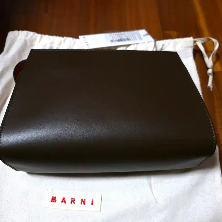 [BUNJANG] Marni Colorblock Two-Tone Leather Crossbody Bag / 정품 마르니 컬러블록 투톤 레더 크로스백 미사용 새제품