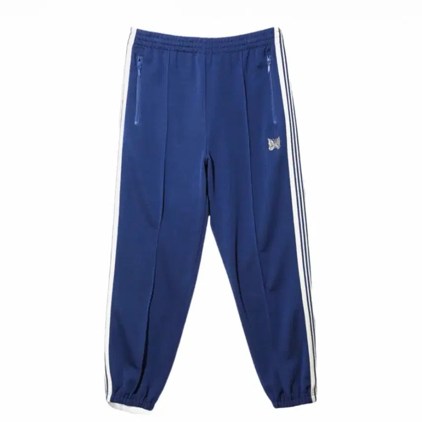 [BUNJANG] Needles Zipper Track Pants Poly Smooth Royal Blue / 니들스 지퍼 트랙 팬츠 폴리 스무스 로얄 블루