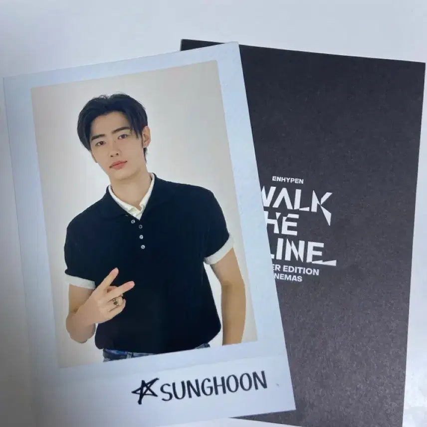[BUNJANG] ENHYPEN Sunghoon Work The Label Movie POB Postcard / 엔하이픈 워크더라인 특전 엽서 성훈
