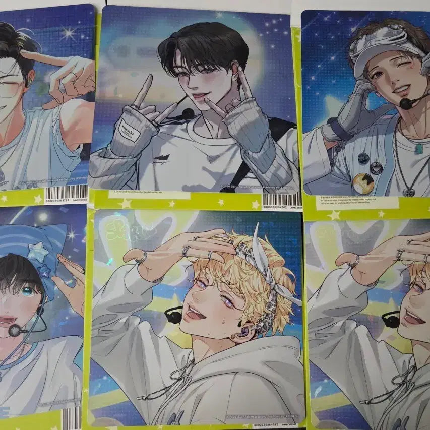 [BUNJANG] Sparkles Fancam Postcard Set (Cipher, Limit Run, Jinx, Hyang Kyung, Sahwan Versions) / 스파클즈 직캠 엽서 시포개 리밋런 징크스 향경 사환