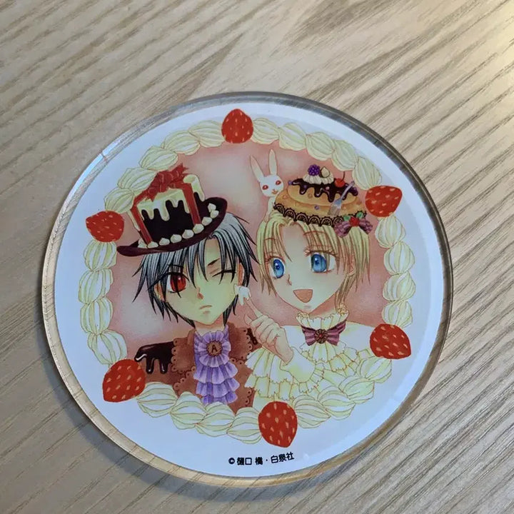 [BUNJANG] Gakuen Alice Acrylic Round Coaster / 학원앨리스 아크릴 원형 코스터