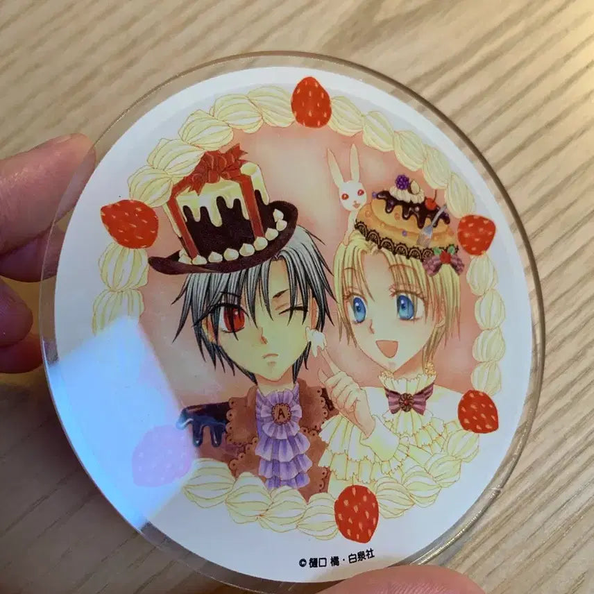 [BUNJANG] Gakuen Alice Acrylic Round Coaster / 학원앨리스 아크릴 원형 코스터