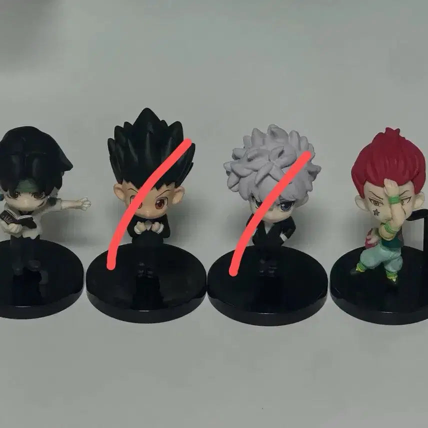 [BUNJANG] Hunter x Hunter Adv. Adv. 2 Classic Killua, Gon, Chrollo, Hisoka Figure / 헌터헌터 애드버지2 고전 키르아 곤 클로로 히소카 피규어