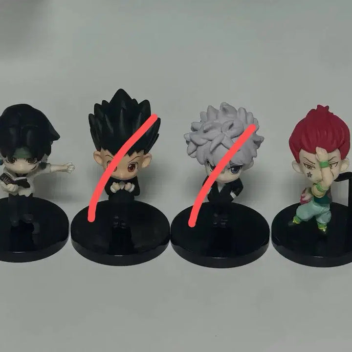 [BUNJANG] Hunter x Hunter Adv. Adv. 2 Classic Killua, Gon, Chrollo, Hisoka Figure / 헌터헌터 애드버지2 고전 키르아 곤 클로로 히소카 피규어