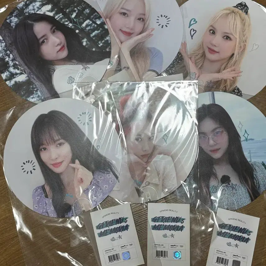 [BUNJANG] GFRIEND Memorias Fan Set / 여자친구 메모리아 부채 세트