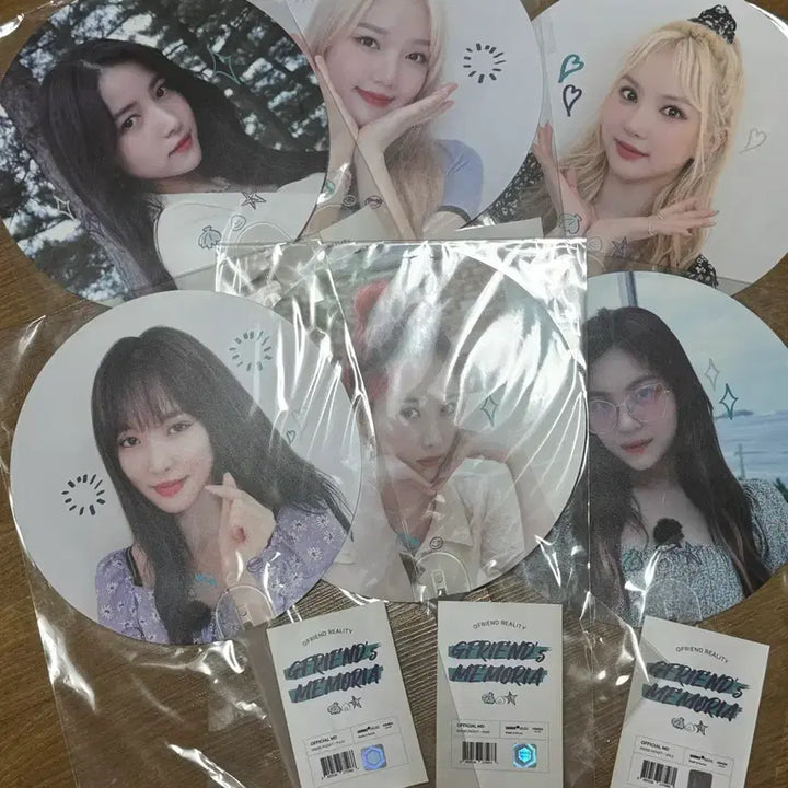 [BUNJANG] GFRIEND Memorias Fan Set / 여자친구 메모리아 부채 세트