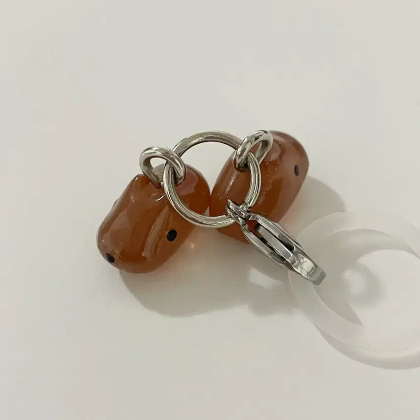 [BUNJANG] Capybara-san Mejirushi Keyring / 카피바라상 메지루시 키링