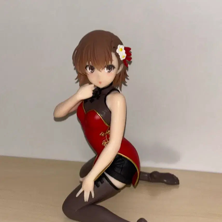 [BUNJANG] A Certain Scientific Railgun Mikoto Misaka &amp; Shokuhou Misaki Cheongsam Bundle Set Figure / 일괄) 어떤과학의 초전자포 미코토 쇼쿠호 피규어 치파오