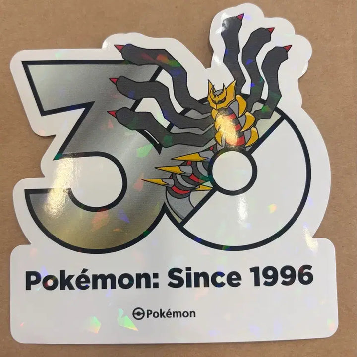 [BUNJANG] Pokemon 30th Anniversary Giratina Sticker - Original &amp; Origin Forms / 포켓몬 30주년 기념 기라티나 스티커 오리지널 오리진