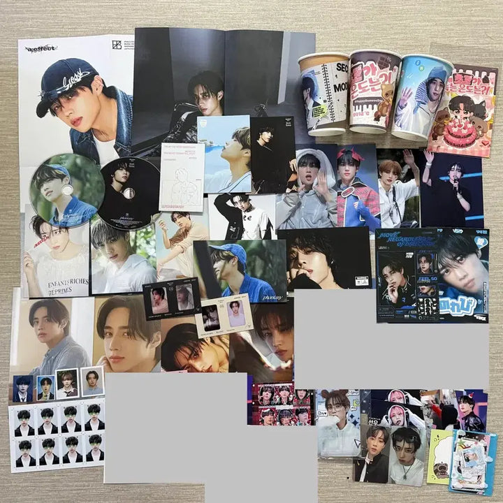 [BUNJANG] The Boyz Sunwoo Photocard Bundle Set / 더보이즈 선우 포카 35장 생카 공굿 비공굿 일괄양도