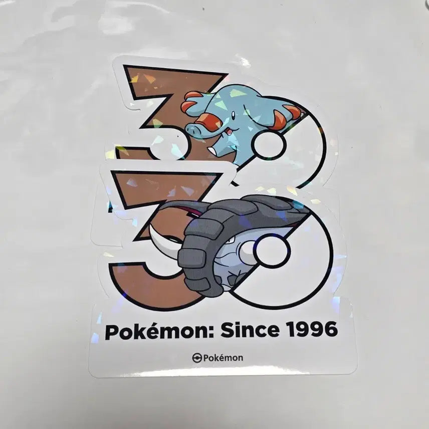 [BUNJANG] Pokemon 30th Anniversary Stickers Cocori &amp; Korrigap / 포켓몬 30주년 스티커 코코리 코리갑