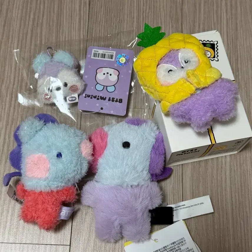 [BUNJANG] BTS BT21 J-Hope Mang Character Doll Bundle Set / BTS 방탄소년단 BT21 제이홉 호석 망 인형 일괄 판매
