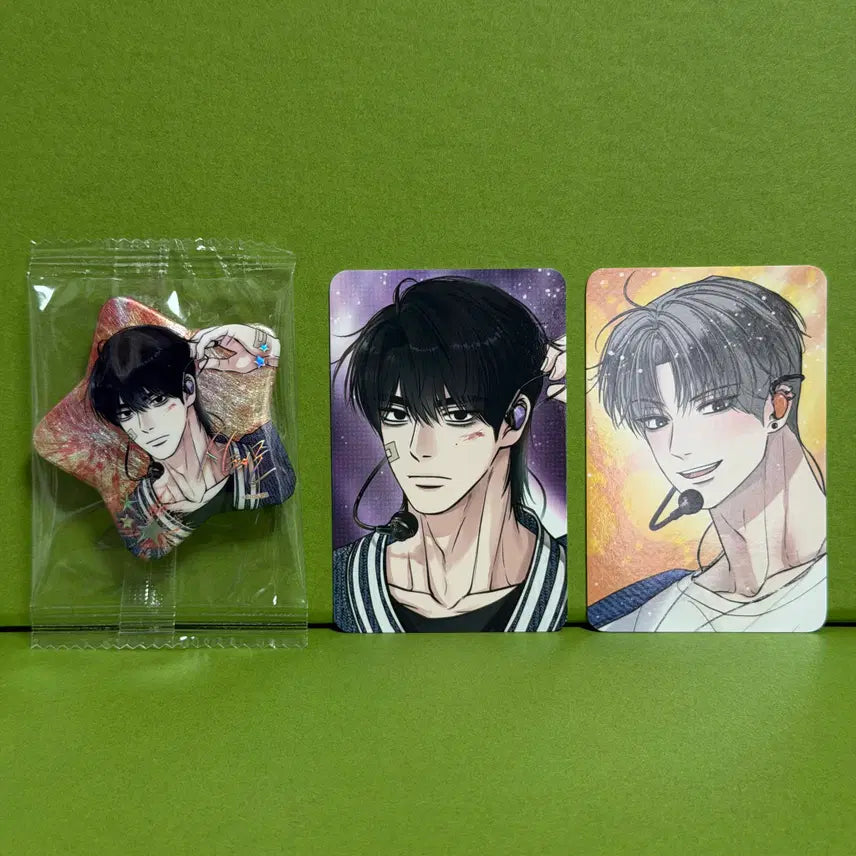 [BUNJANG] Sparkles Unsealed Photocard 2 types, Badge 1 type / 스파클즈 언슬립 포카 2종, 뱃지 1종