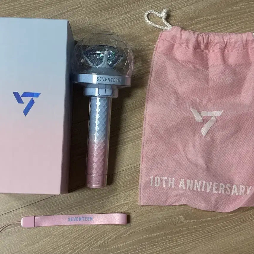 [BUNJANG] SEVENTEEN 10th Anniversary Carat Bong Lightstick / 세븐틴 svt 10주년 응원봉 캐럿봉 뉴뉴럿봉