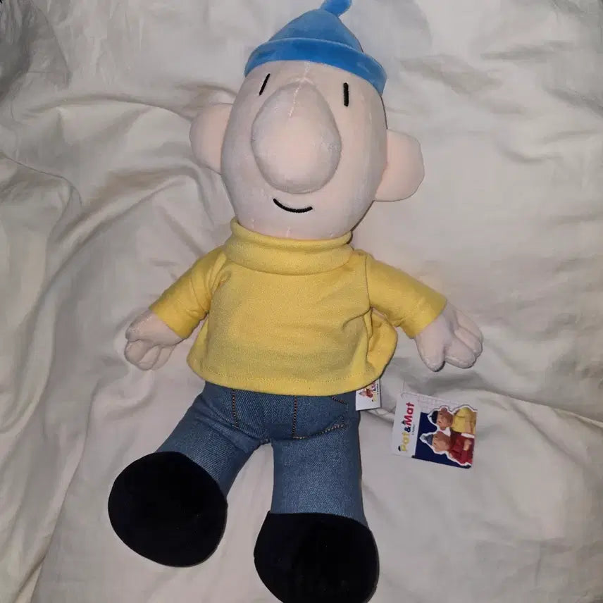 [BUNJANG] Pat &amp; Mat 43cm Stuffed Toy / 패트와매트 인형 새상품