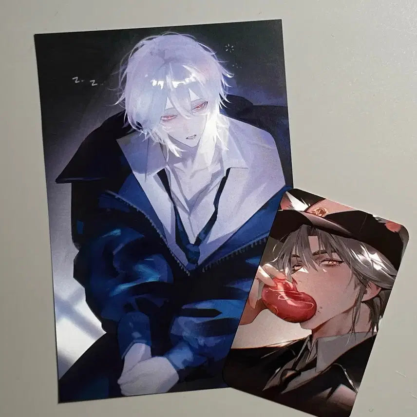 [BUNJANG] GOd DAMN GO TO WORK J3 Postcard Photocard Set / 괴담출근 괴출 제삼이 제삼 j3 엽서 포카 세트 양도 ㄱㅁ님