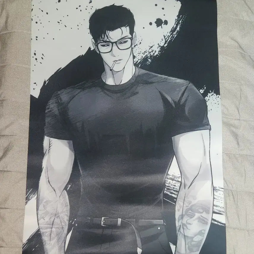 [BUNJANG] Lookism Jonggeon Scroll Poster / 가격내림) 외지주 외모지상주의 종건 족자
