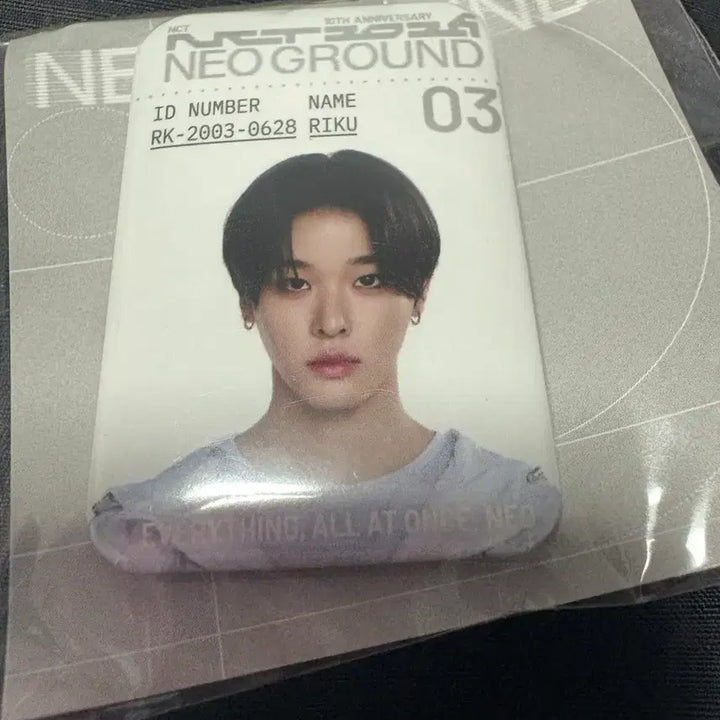 [BUNJANG] NCT WISH Riku Pop-up Metal Badge Sealed / 엔시티 위시 팝업 리쿠 메탈 뱃지 미개봉