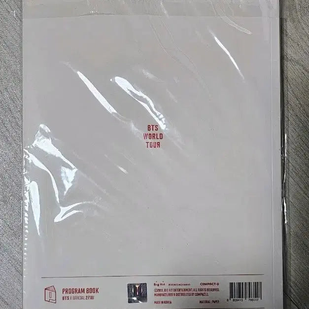 [BUNJANG] BTS World Tour Program Book / BTS 월드투어 프로그램북 + 포토 세트