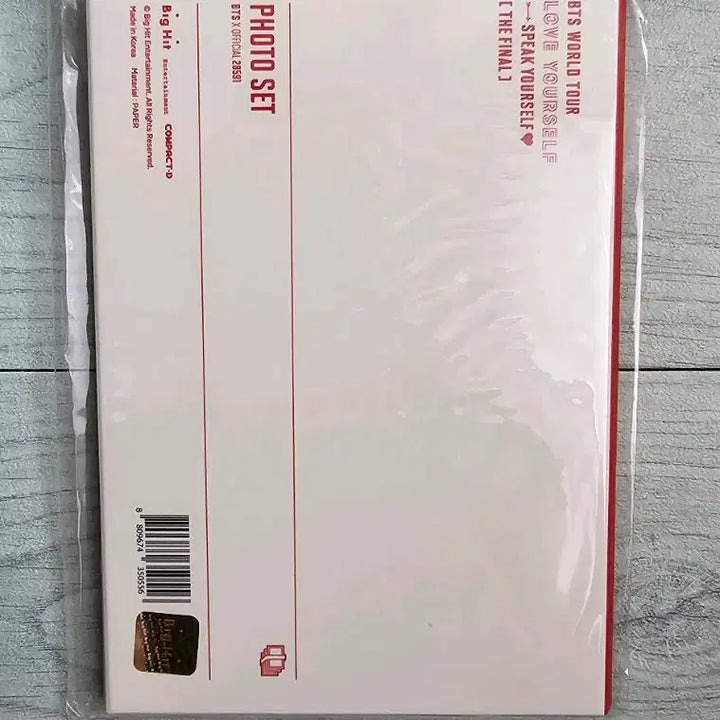 [BUNJANG] BTS World Tour Program Book / BTS 월드투어 프로그램북 + 포토 세트