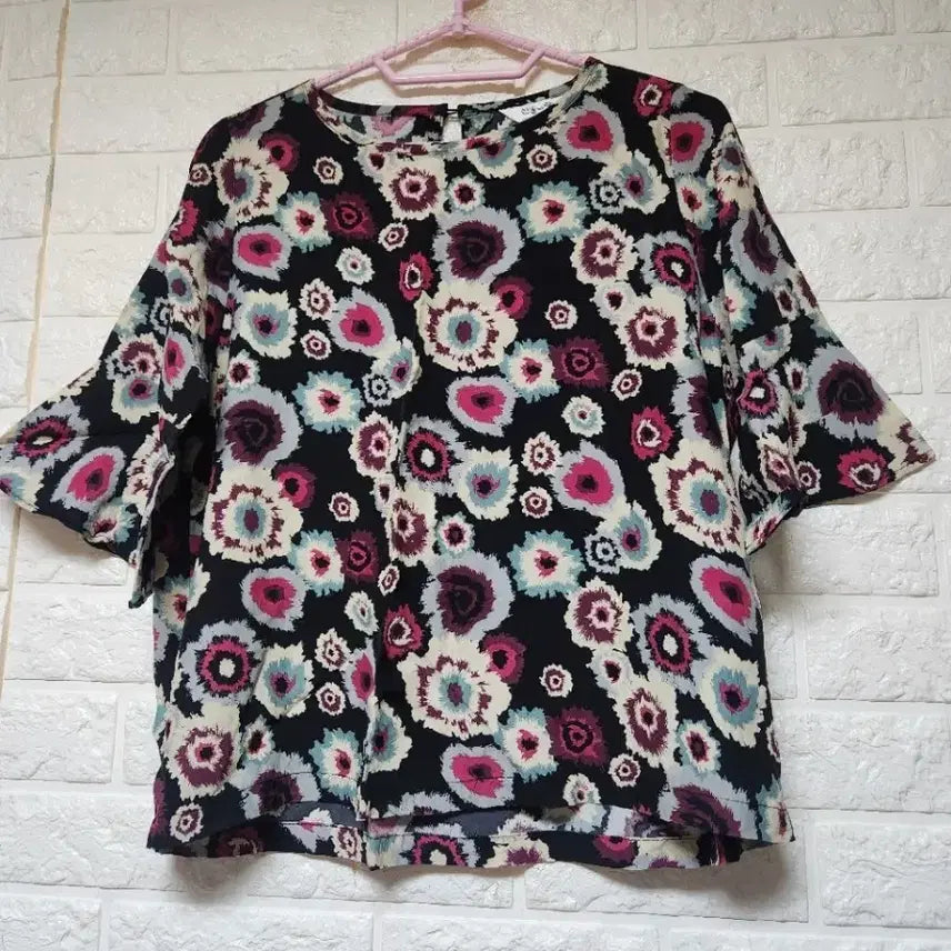 [SOLD OUT] 인견 꽃무늬 티셔츠