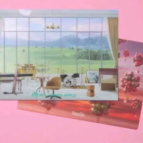 [BUNJANG] Mrs. Green Apple Wonder Museum Famille Clear File (Sealed) / 미세스 그린애플 미개봉 원더뮤지엄 파밀리에 클리어파일