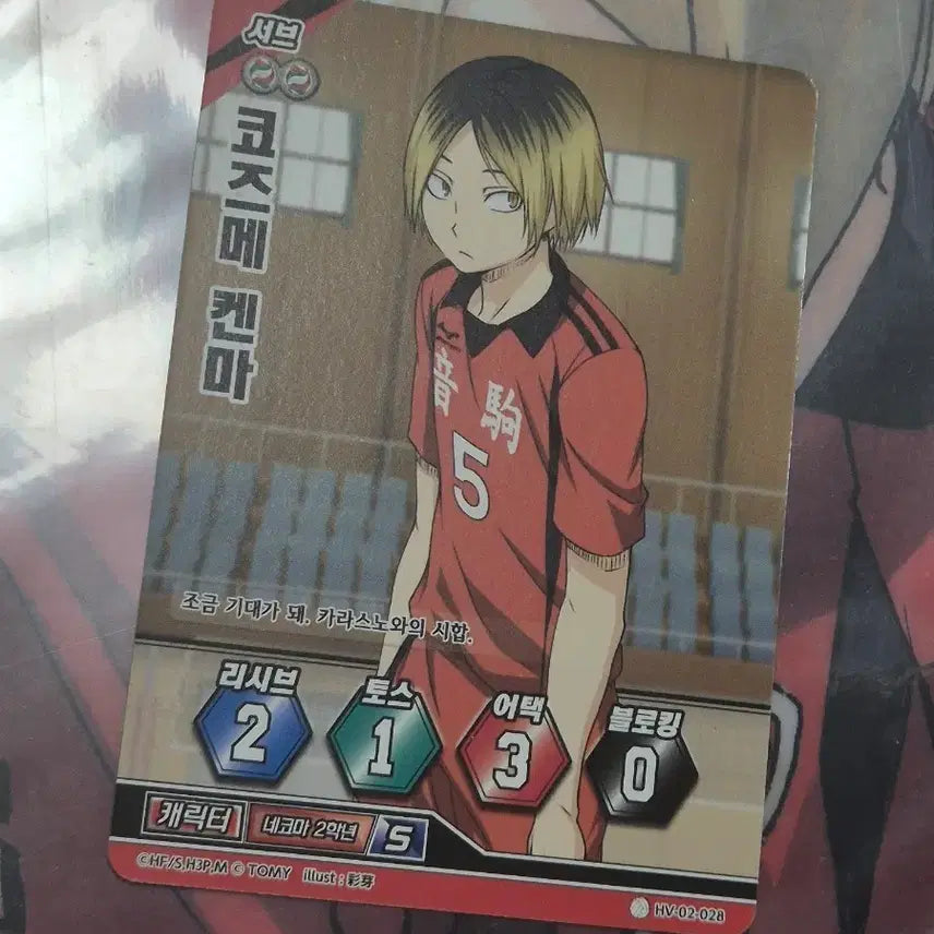 [BUNJANG] Haikyuu!! Kozume Kenma Baboca Card / 하이큐 코즈메 켄마 카드 바보카