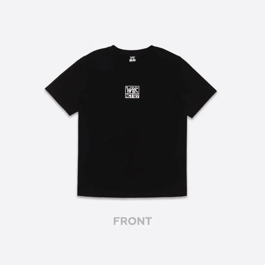 [BUNJANG] NCT127 WALK BbingBbing Pop-up MD T-Shirt Black / (미개봉) NCT127 WALK 삐그덕 팝업 MD 티셔츠 블랙