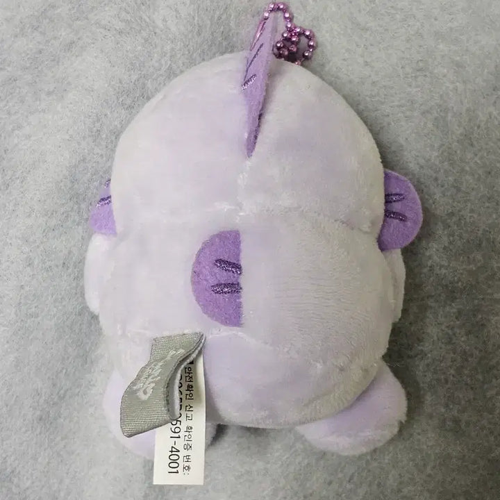 [BUNJANG] Sanrio Hangyodon Pastel Purple Doll Keychain / 산리오 한교동 파스텔 퍼플 보라색 인형 키링