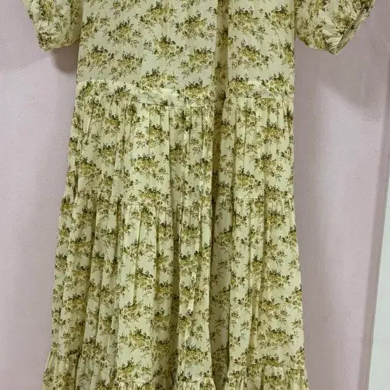 [BUNJANG] BABARA Flower Tiered Long Dress / BABARA 바바라 플라워 캉캉 원피스