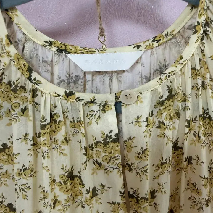 [BUNJANG] BABARA Flower Tiered Long Dress / BABARA 바바라 플라워 캉캉 원피스