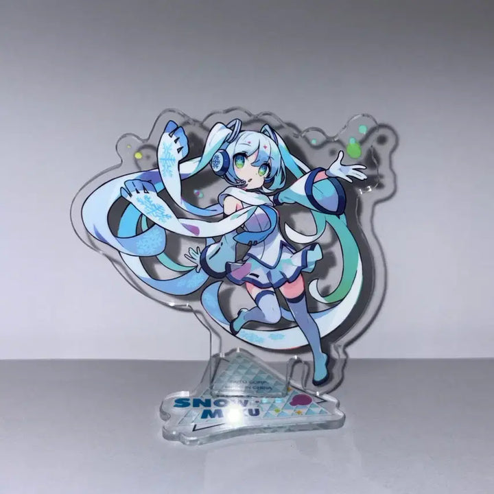 [BUNJANG] Hatsune Miku Snow Miku 2011 Acrylic Stand / 2011 유키미쿠 스노우미쿠 아크릴 스탠드 하츠네미쿠