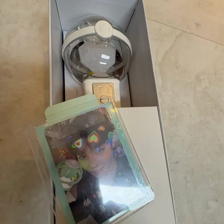 [BUNJANG] Park Ji Hoon Official Lightstick Photocard Bundle Set / 박지훈 공식 응원봉 뽑봉 현물보유 포카포함