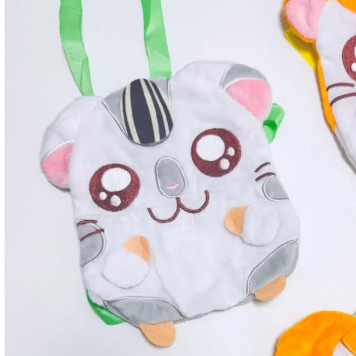 [BUNJANG] Hamtaro (MECI) Sealed Plush Mini Bag Pouch / 미개봉)방가방가 햄토리 봉제 누이 포셰트 미니백 파우치 가챠 얌얌이