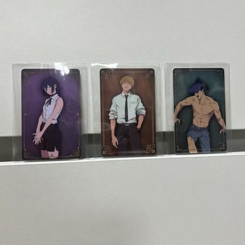 [BUNJANG] Chainsaw Man (Reze, Denji, Beam) Bundle Lucky Draw Photocard / 체인소맨 (레제,덴지,빔) 3장 일괄 럭키드로우 포토카드 팝업 굿즈 카페