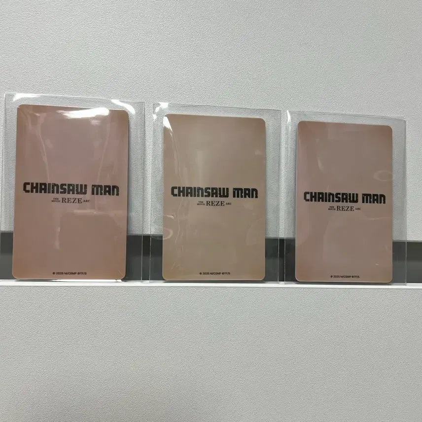 [BUNJANG] Chainsaw Man (Reze, Denji, Beam) Bundle Lucky Draw Photocard / 체인소맨 (레제,덴지,빔) 3장 일괄 럭키드로우 포토카드 팝업 굿즈 카페