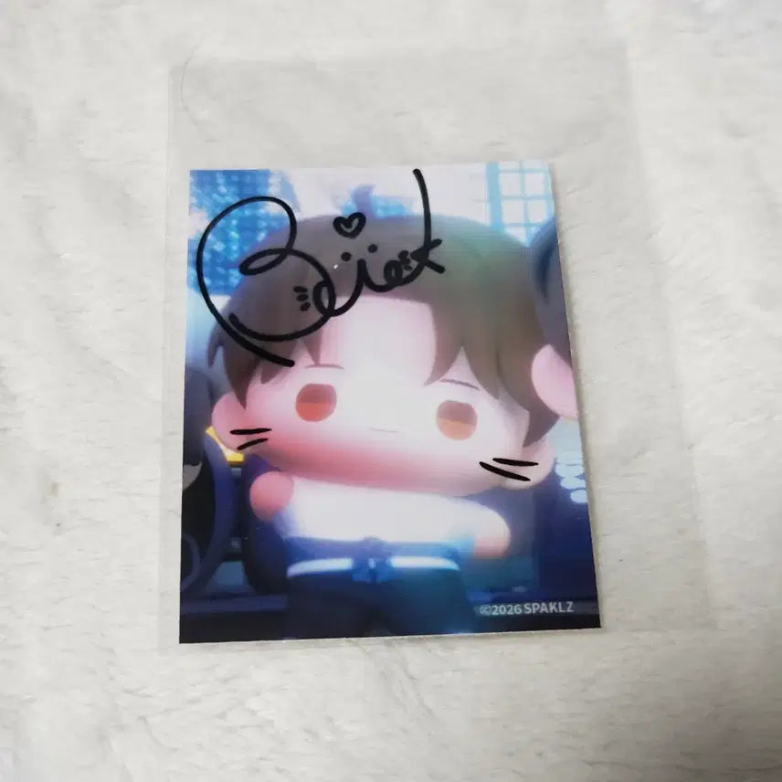 [BUNJANG] Sparkles Resin Pop-up Haebingseon Ppyoseulgi Mini Photo Entrance Photocard / 스파클즈 레진 팝업 해빙곡선 뽀시래기 미니 포토 입장 특전