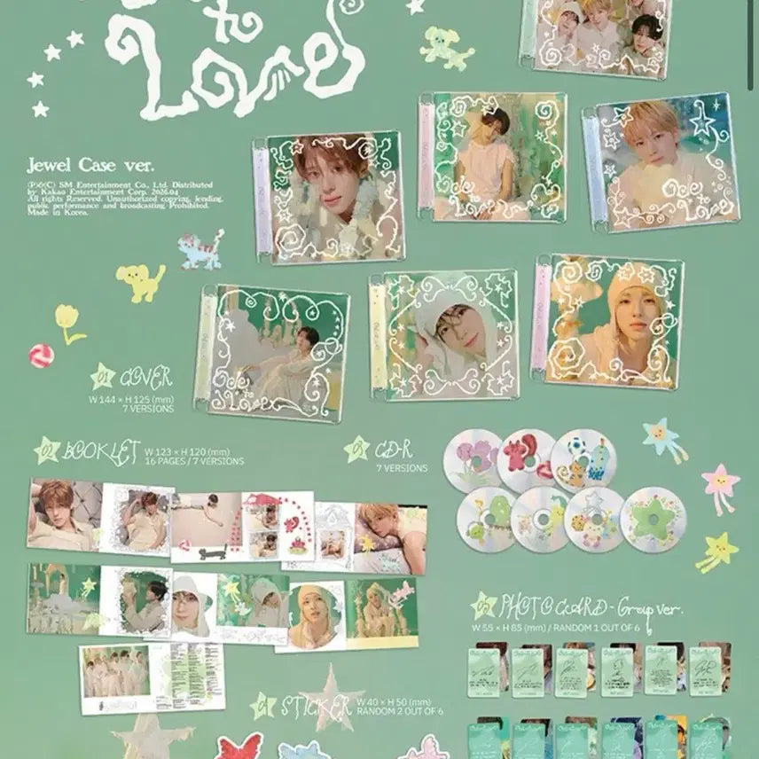 [BUNJANG] NCT WISH Odd To Love Jewel Set / 엔시티위시 오드투러브 쥬얼1set