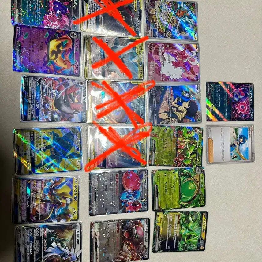 [BUNJANG] Pokemon Cards Bundle Set (Includes Pokedex Guide) / 포캣몬카드 일괄판매 (도감 무료 증정)
