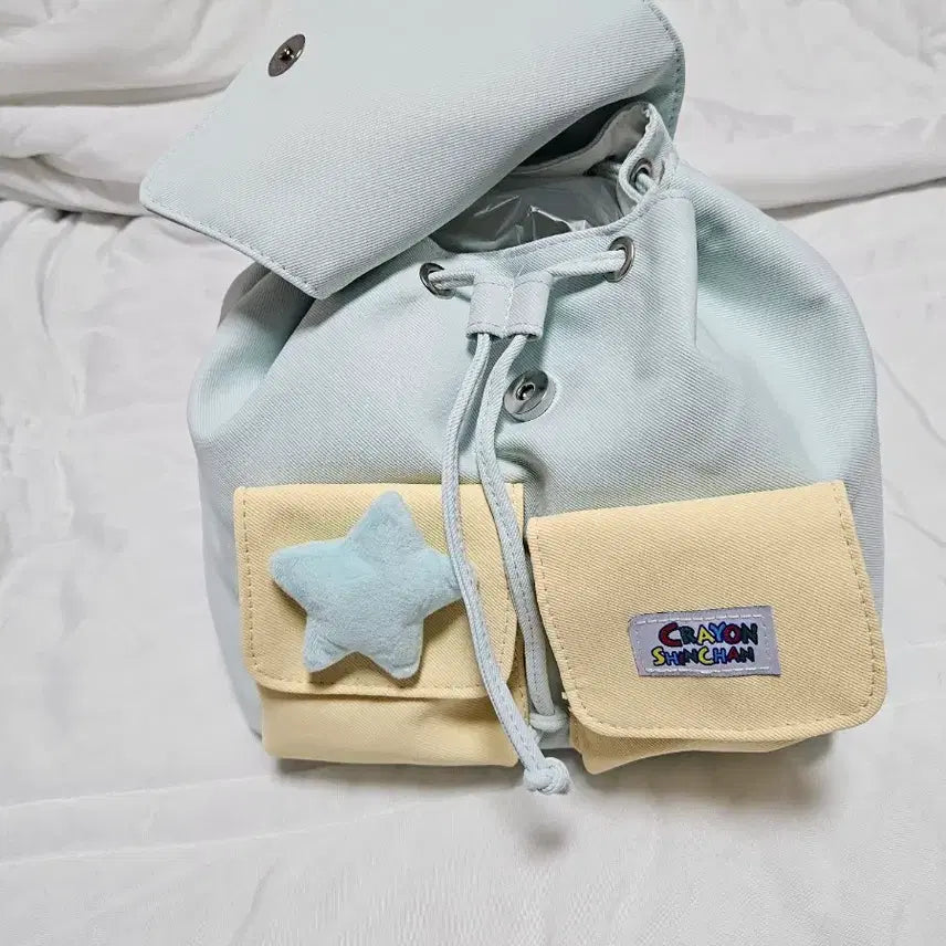 [BUNJANG] Crayon Shin-chan Face Pouch Backpack / (새제품) 짱구 얼굴인형 복조리 백팩 가방