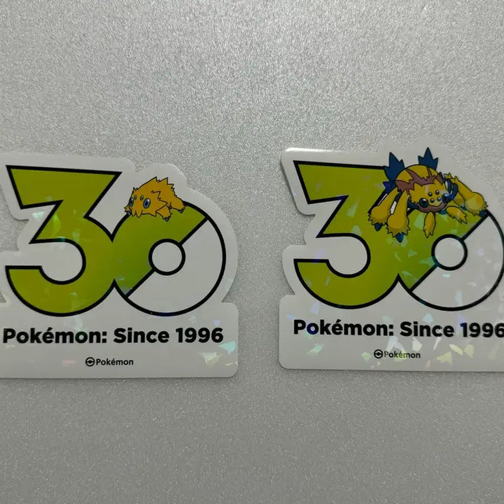 [BUNJANG] Pokemon 30th Anniversary Logo Sticker Packchoo + Jentula / 포켓몬 30주년 로고 스티커 파쪼옥 + 전툴라