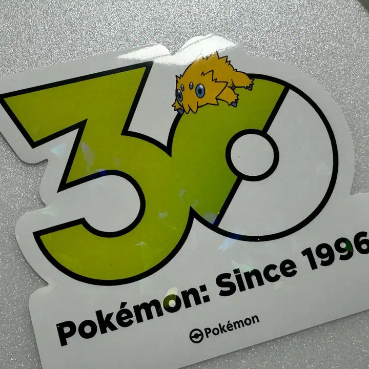 [BUNJANG] Pokemon 30th Anniversary Logo Sticker Packchoo + Jentula / 포켓몬 30주년 로고 스티커 파쪼옥 + 전툴라