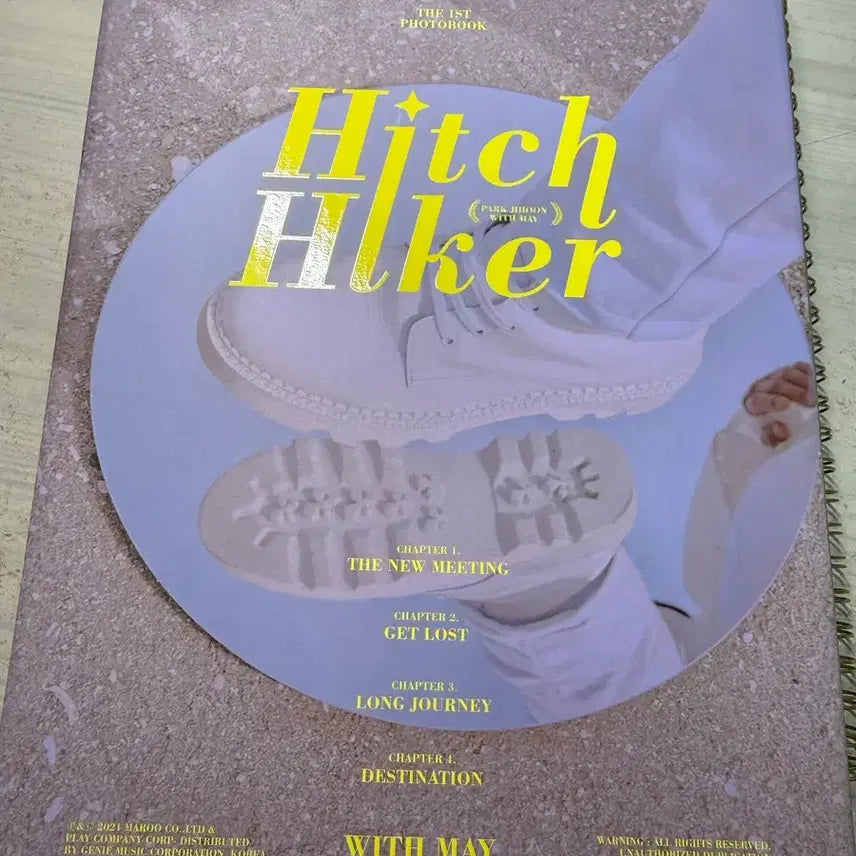 [BUNJANG] Park Ji Hoon Hitchhiker Photobook Full Set / 박지훈 히치하이커 포토북 풀세트